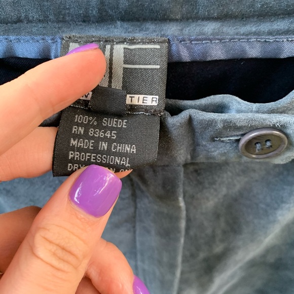 Vintage 100% Suede Pants - Picture 5 of 8